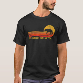 Camiseta Com Um Retro Hyena Hyena