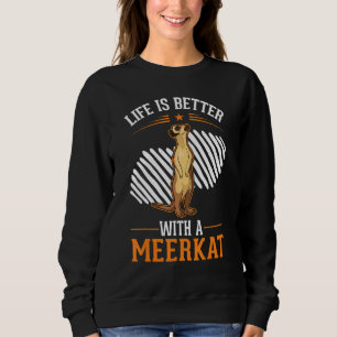 Camiseta com um suricata
