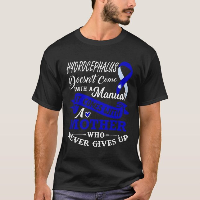 Camiseta Com Uma Mãe Que Nunca Desiste Da Fita (Frente)