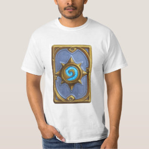 Camiseta com verso de carta de Hearthstone