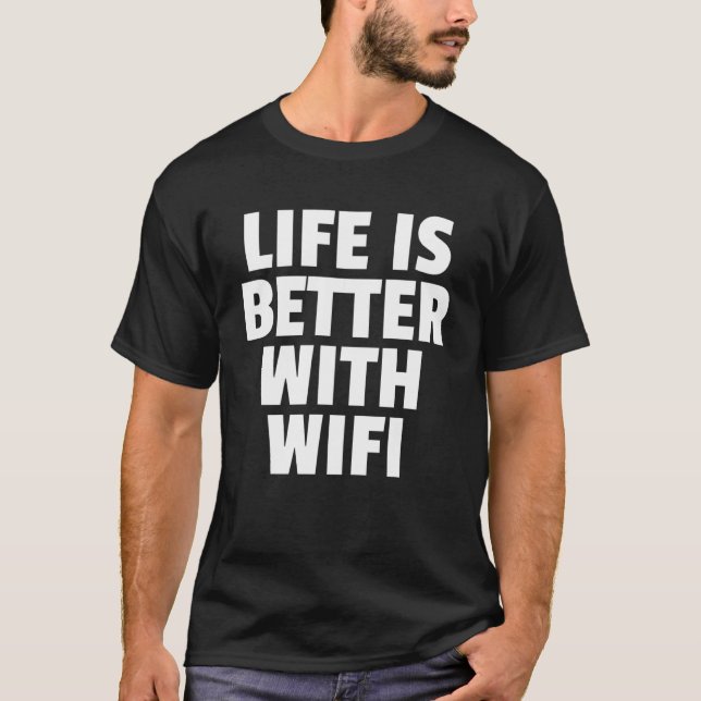Camiseta Com Wifi (Frente)