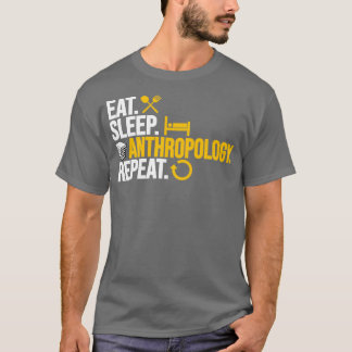 Camiseta Coma a antropologia do sono Repetir a antropologia