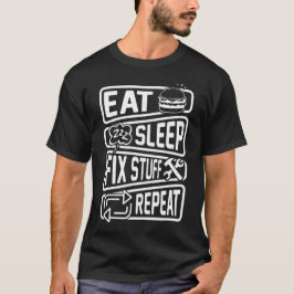 Camiseta Coma a Consertação do Sono Repetir Reparador do Ha