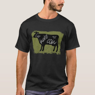 Camiseta Coma a couve, não vaca