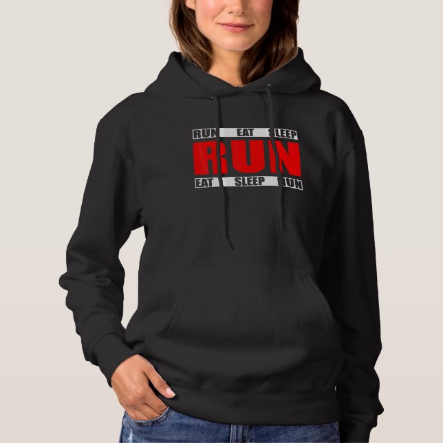 Camiseta Coma a execução do modo de latência Repetir - Cota (Frente)