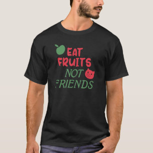 Camiseta Coma a Fruta e não os amigos do vegetariano vegeta
