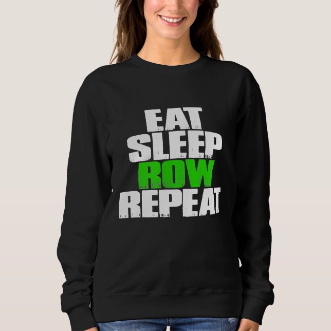 Camiseta Coma a Linha do Sono Repetir Presente Engraçado (Frente)