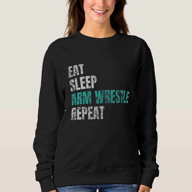 Camiseta Coma a Luta do braço de repouso (Frente)