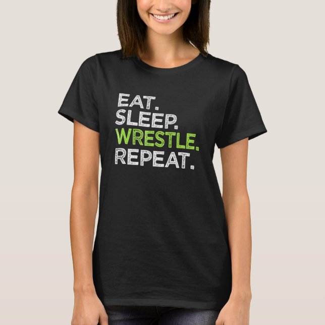 Camiseta Coma a Luta do Excelente do Amor Repetidamente (Frente)