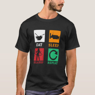Camiseta Coma a Malhação de Hooping Hula Repetit Sleep