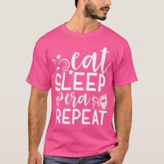 Camiseta Coma a Ópera do Sono Repete a Ópera Engraçada Perf