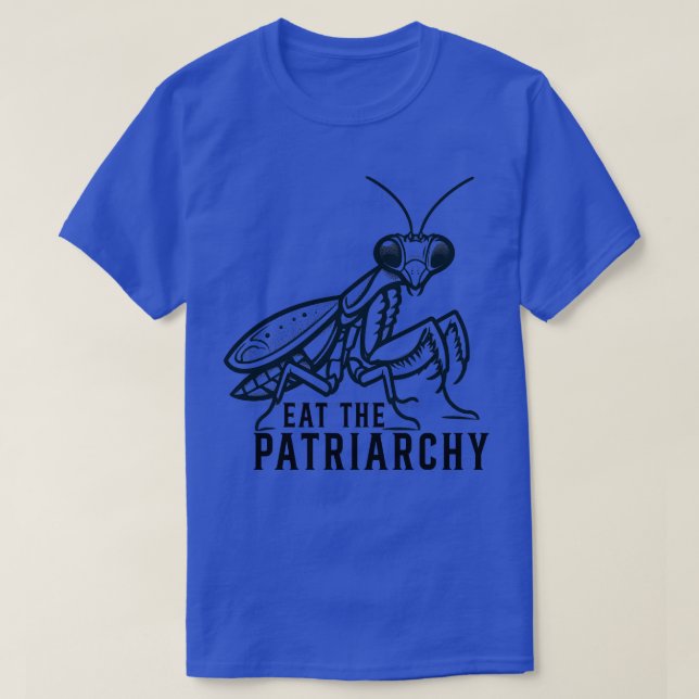 Camiseta Coma a oração Patriarca Mantis (Frente do Design)