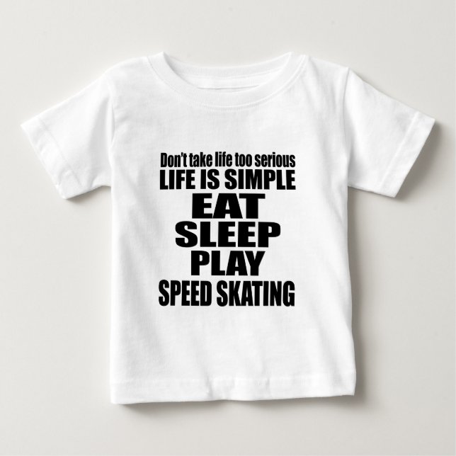 CAMISETA COMA A PATINAGEM DA VELOCIDADE DO SONO (Frente)