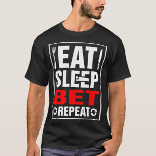 Camiseta Coma a repetição da aposta do sono