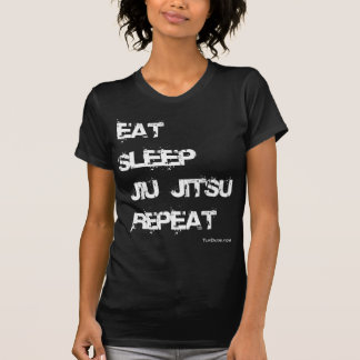 Camiseta Coma a repetição de Jiu Jitsu do sono