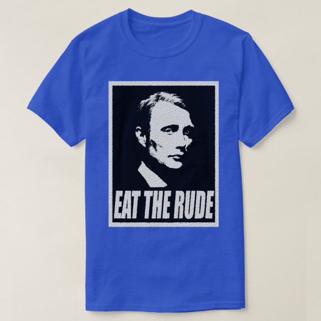 Camiseta Coma a rude (Frente do Design)