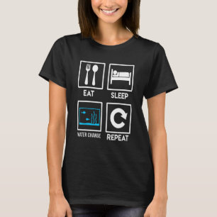 Camiseta Coma água do sono Mudança repentina Aquarista Salt