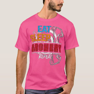 Camiseta Coma Arco do Sono Repetir Atirando Caça Cruzada