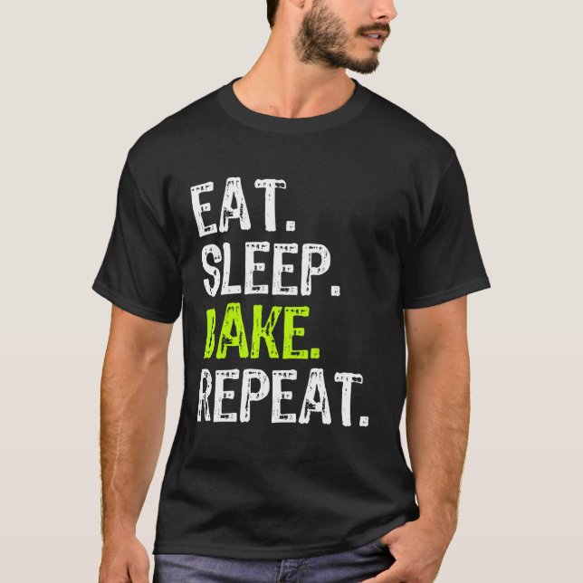 Camiseta Coma Assar do Sono Repetir Baking Baker Bakery (Frente)