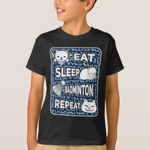 Camiseta Coma Badminton Repetit Boys Raparigas Badminton Lo