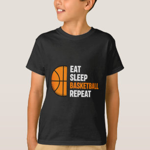 Camiseta Coma Basquete Sono Repita Tanque de Amante de Basq