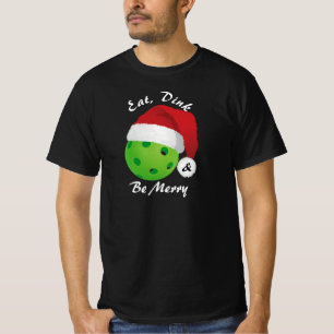 Camiseta Coma, beba e seja feliz Papais noeis de piquenique