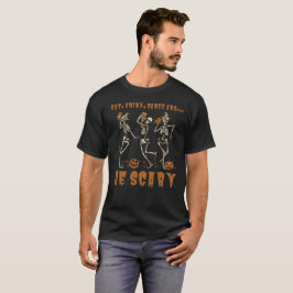 Camiseta COMA, BEBE, DANÇA... E SER Dia de as Bruxas engraç