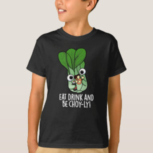 Camiseta Coma Bebida E Seja Engraçada Com Engraçado, Veggie