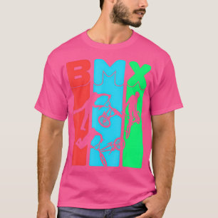 Camiseta Coma BMX Repetição de Bicicleta Engraçado Presente