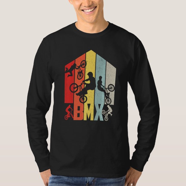 Camiseta Coma Bmx Repetir Bicicleta Funny Motocross (Frente)
