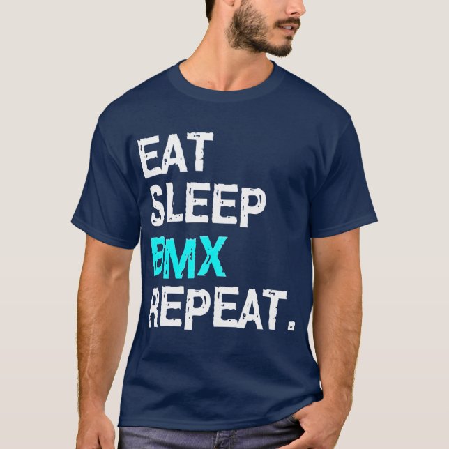 Camiseta Coma BMX Repetit Bike Racing for Women Men (Frente)