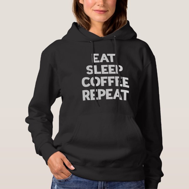 Camiseta Coma Café Repetitivo Cafeína Lover (Frente)