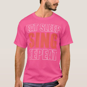 Camiseta Coma Canta Repete Cantor de Ópera
