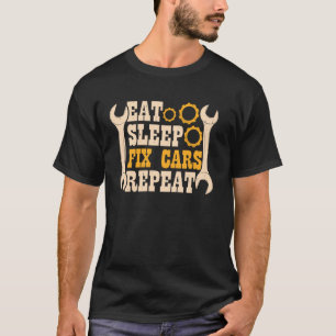Camiseta Coma Carros de Correção de Suspensão Mecânica de R