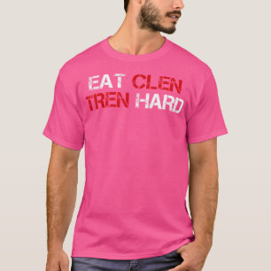 Camiseta Coma Clen Tren Duro Engraçado Esteroides Criminoso