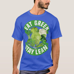 Camiseta Coma Comida de soja verde Lean Vegan Vegetarian To