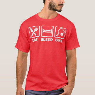 Camiseta Coma comida de sono Pickleball