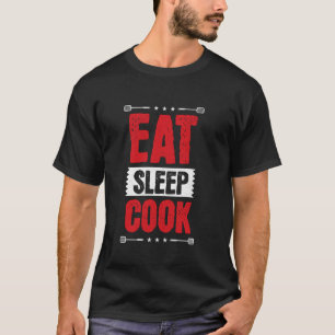 Camiseta Coma cozinheira do sono, restaurante Hilário Chef