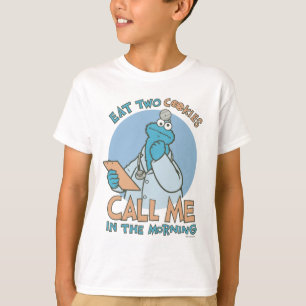 Camiseta Coma dois biscoitos, me ligue pela manhã