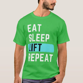 Camiseta Coma Dorme Levanta Repete rapaz
