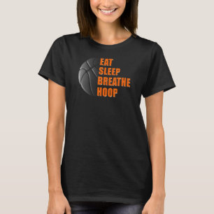 Camiseta Coma Dormindo Respire Hoop - Basquete