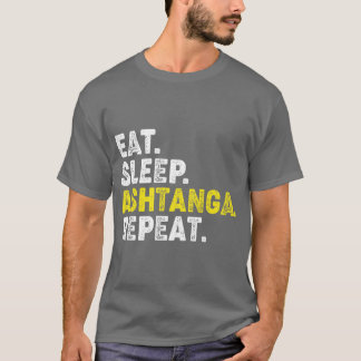 Camiseta Coma Dormir Ashtanga Yoga Repita Para Ashtanga Yog