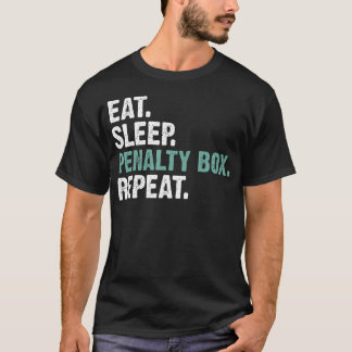 Camiseta Coma Dormir Caixa de Penalidade Repetir - Gelo