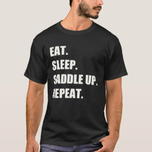 Camiseta Coma Dormir Encoste Repetir Equestria Andando Cava
