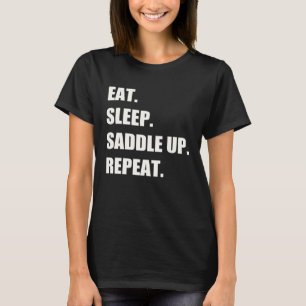 Camiseta Coma Dormir Encoste Repetir Equestria Andando Cava