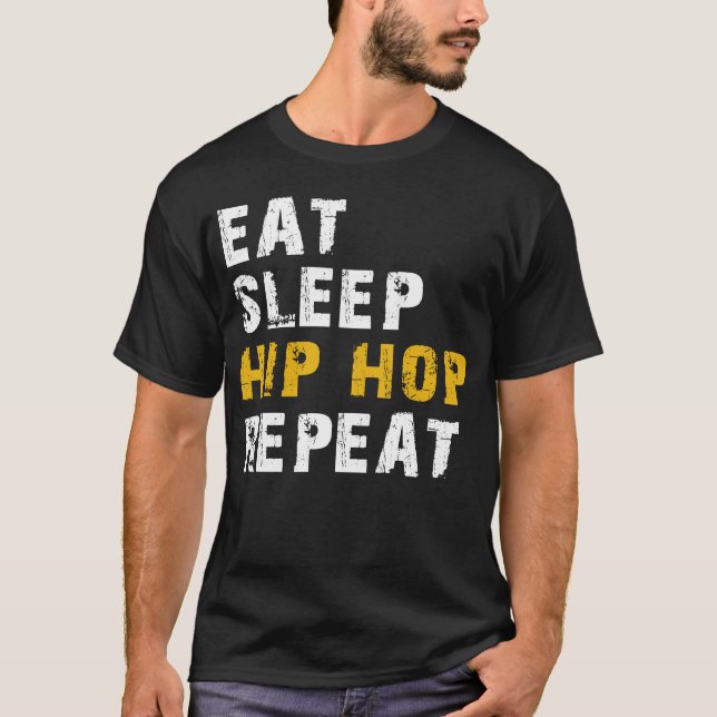 Camiseta coma dormir hio salto repetir (Frente)