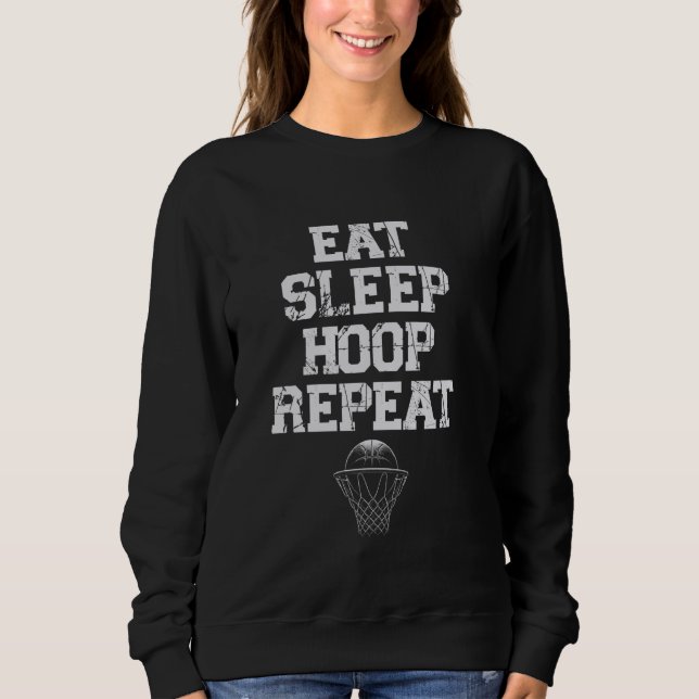 Camiseta Coma Dormir Repetir Basquete (Frente)