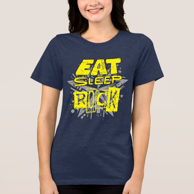 Camiseta Coma Dormir Rock.ESR01 (Frente)