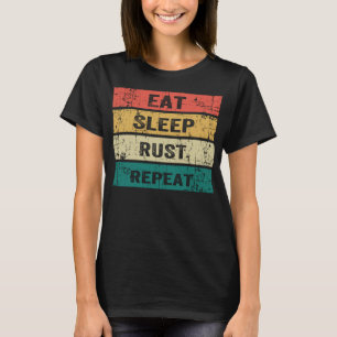 Camiseta COMA DORMIR RUST REPETISMO Memória Esportiva Engra