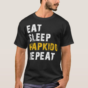 Camiseta coma dormir taquido repetir
